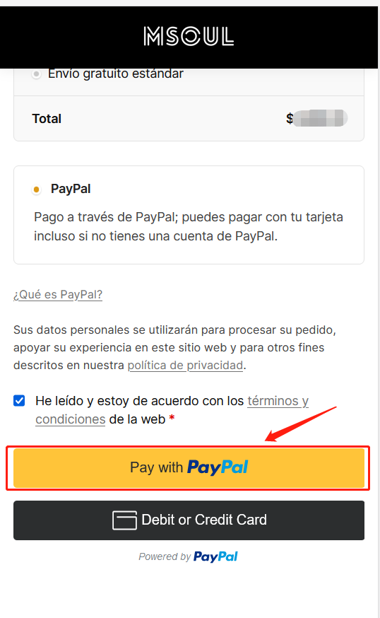 ¿Cómo pagar con PayPal?